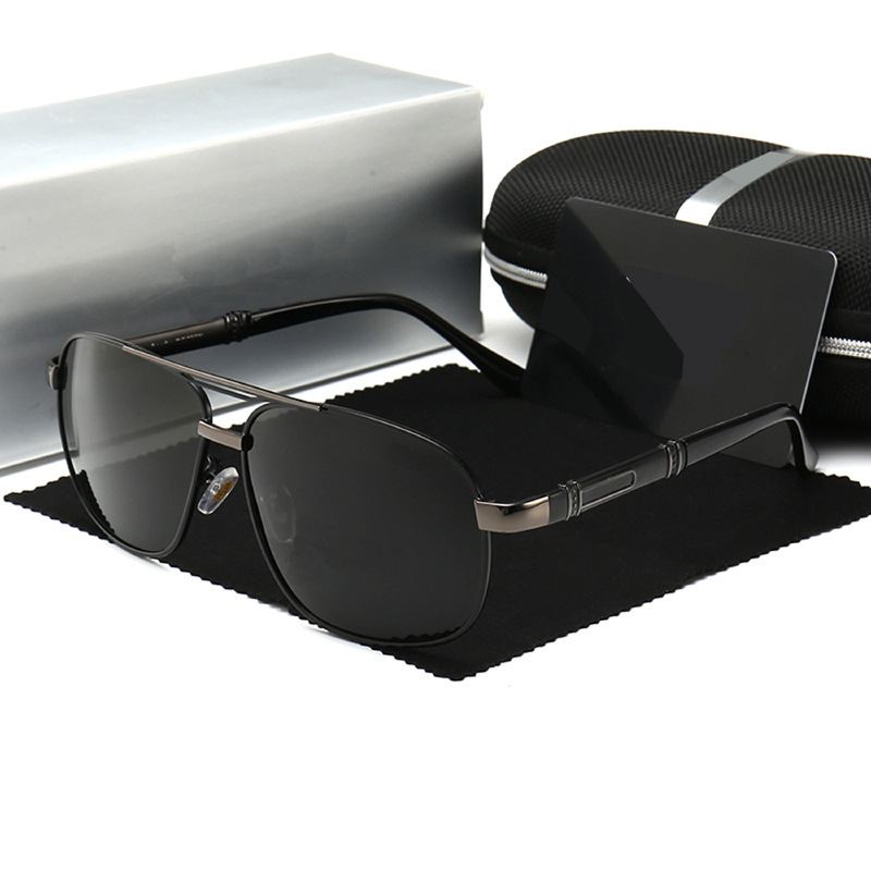 Glimte Streng Tilbageholdenhed Herresolbriller Med Firkantet Stel Og Solbriller Med Solbriller | Herremode  Accessories