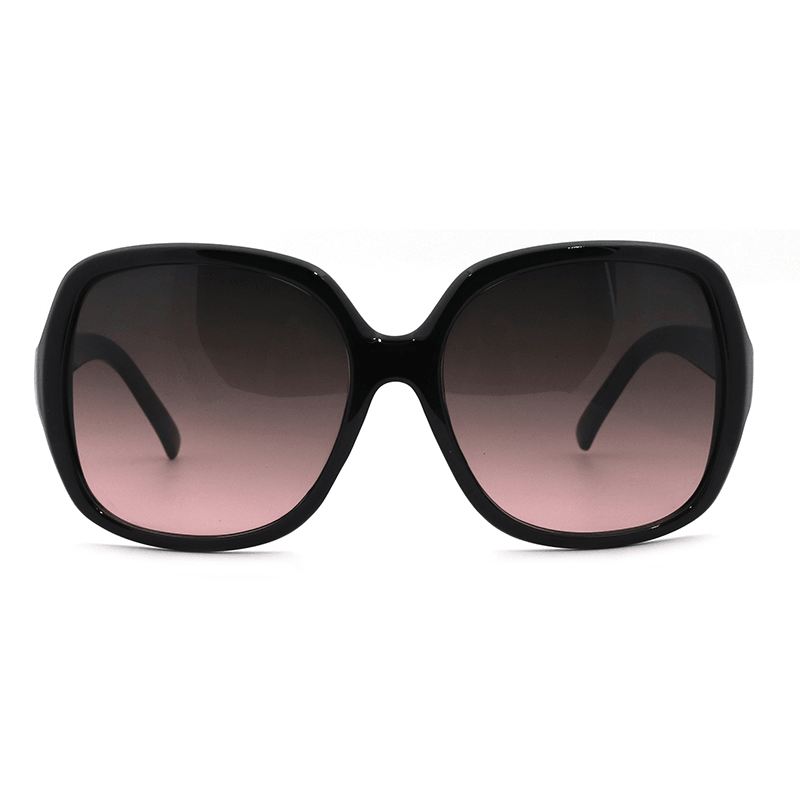 Kvinder Big Full Frame Square Shape Mode Casual Outdoor Uv-beskyttelsessolbriller