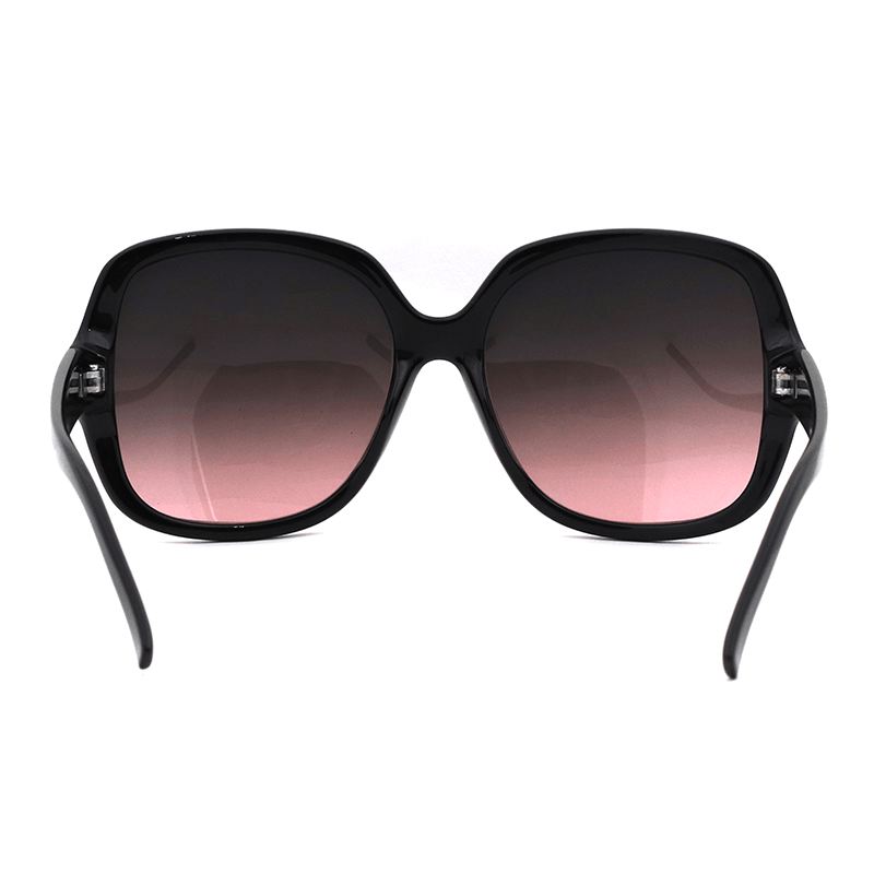 Kvinder Big Full Frame Square Shape Mode Casual Outdoor Uv-beskyttelsessolbriller