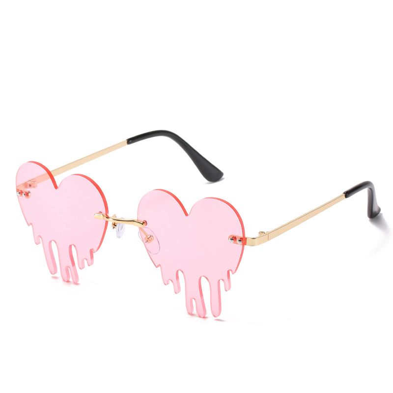 Kvinders Personlighed Rimless Love Tears Solbriller
