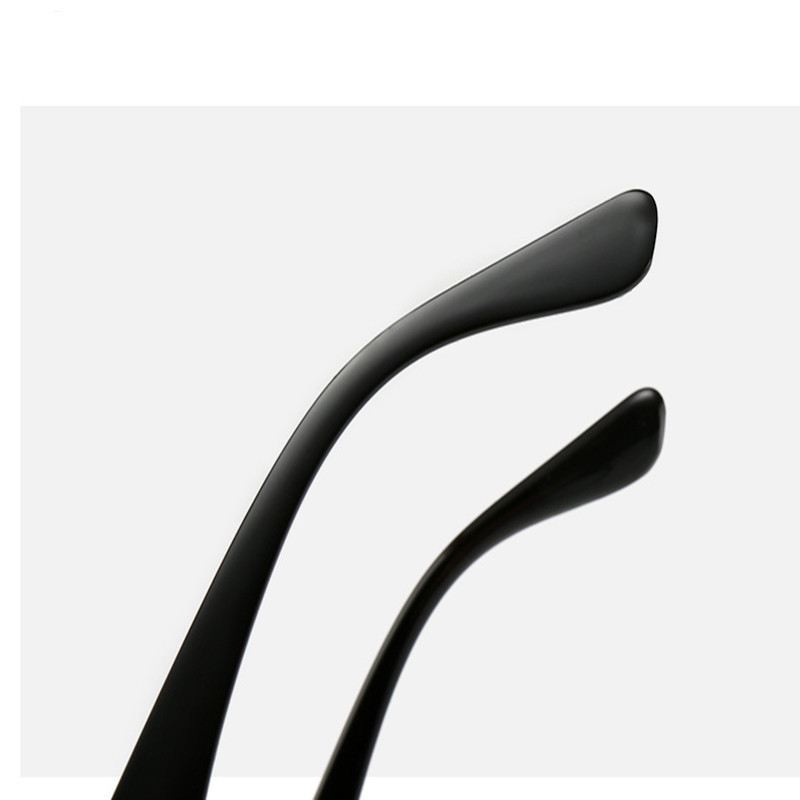 Leopardprint Trendy Big Frame Solbriller Personlige Cat-eye Love Solbriller
