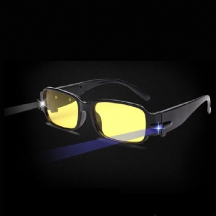 Mænd Full Frame Multifunktion Led Night Vision Med Lampe Valuta Detektor Belysning Uv-beskyttelse Solbriller