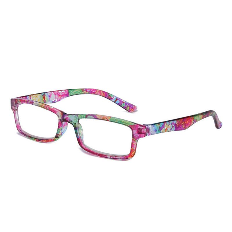 Mænd Kvinder Billige Resin Floral Presbyopic Briller Komfortable Hd Læsebriller