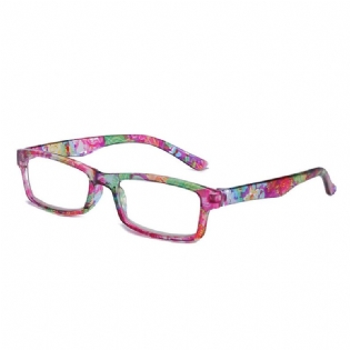 Mænd Kvinder Billige Resin Floral Presbyopic Briller Komfortable Hd Læsebriller