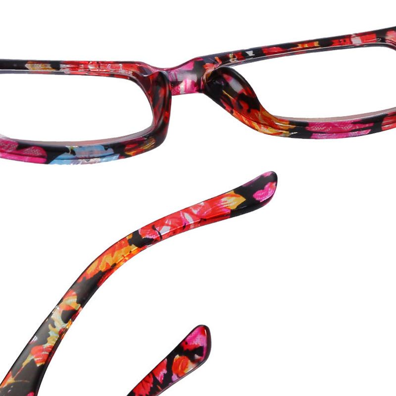 Mænd Kvinder Billige Resin Floral Presbyopic Briller Komfortable Hd Læsebriller