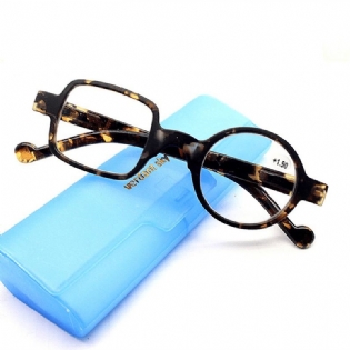 Mænd Kvinder Full Frame Læsebriller Retro Letvægts Presbyopiske Briller