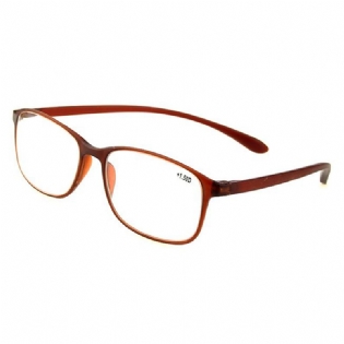 Mænd Kvinder Tr90 Fleksible Læsebriller Ultra-light Pressure Reduce Eyeglass