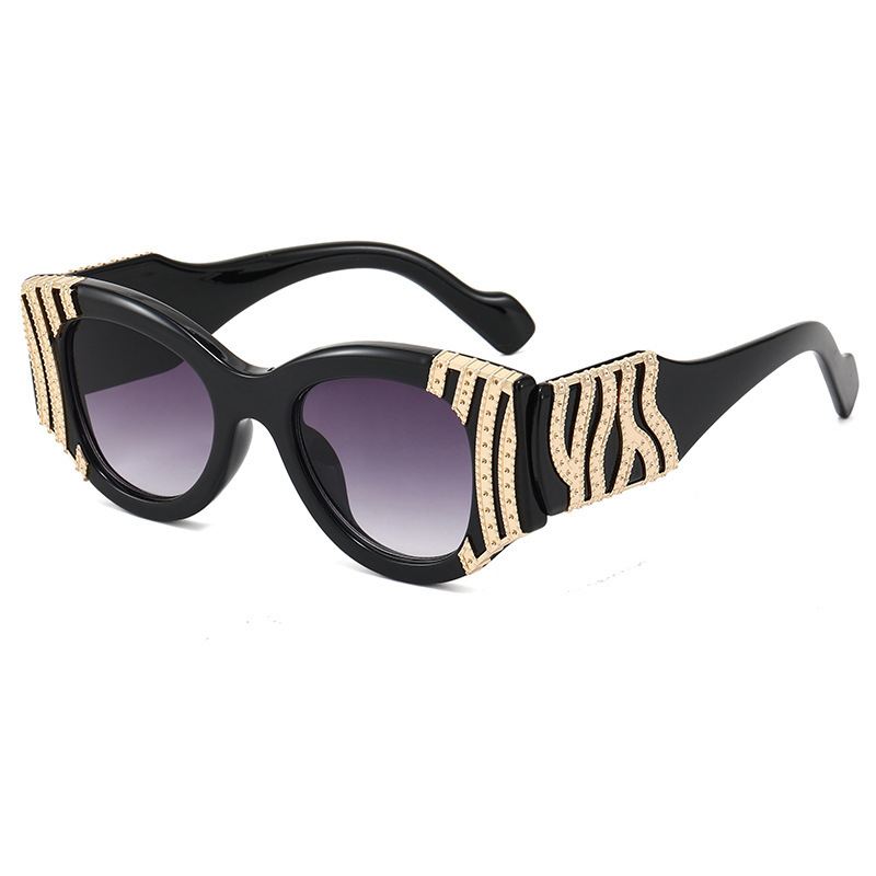Net Røde Solbriller Kvinde Trend Mode Solbriller Kvinde Leopard Briller