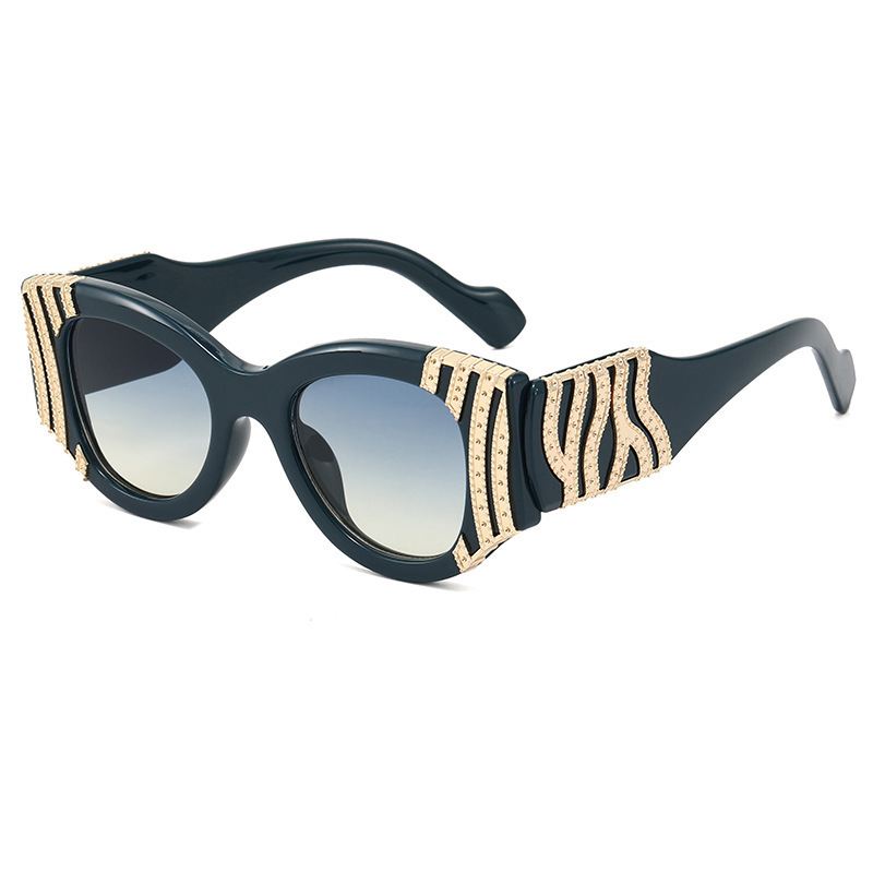 Net Røde Solbriller Kvinde Trend Mode Solbriller Kvinde Leopard Briller