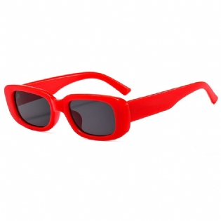 New Personality Small Square Frame Solbriller Damer