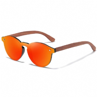 One Piece Goggles Bar Blomster Træbensolbriller 5031