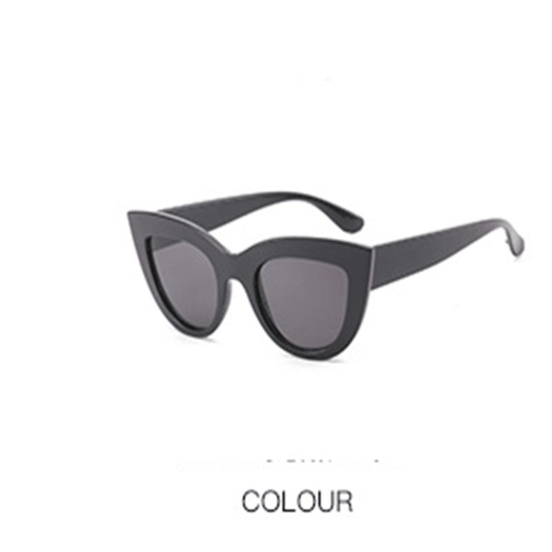 Retro Kat Eye Solbriller Trendy Solbriller Grænseoverskridende Solbriller