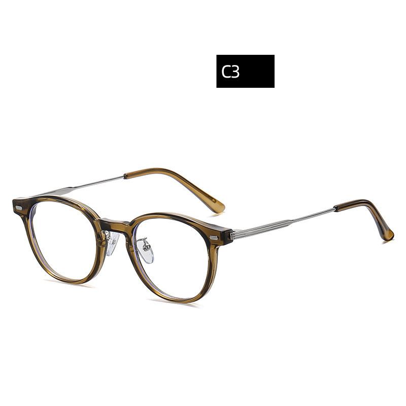 Retro Tr90 Brillestel Unisex Fladt Spejl