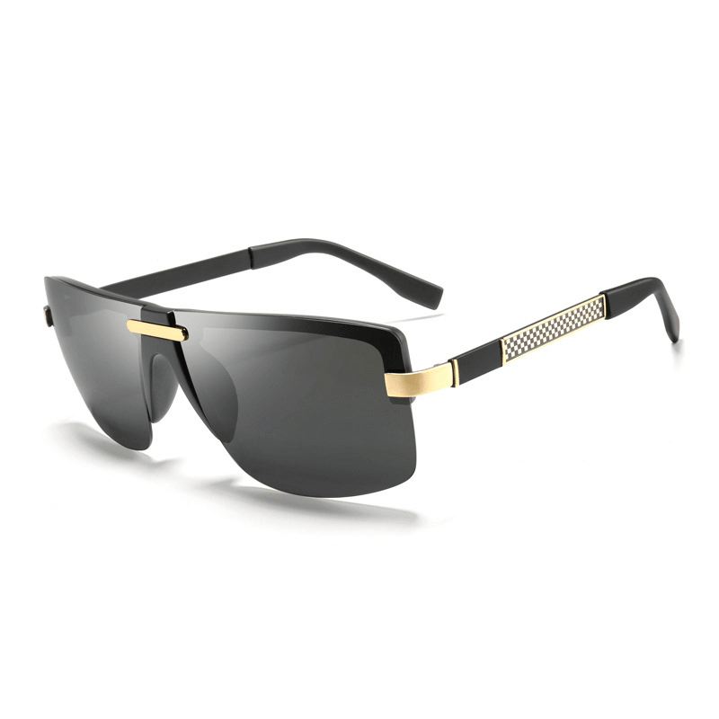Udendørs Square Rimless Luxury Uv400 Solbriller