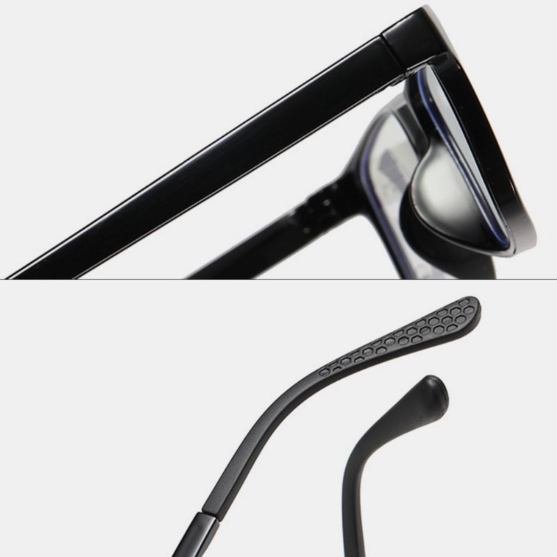 Unisex Anti-blue Light Distance Og Nær Dual Purpose Multi-focus Zoom Læsebriller Presbyopiske Briller