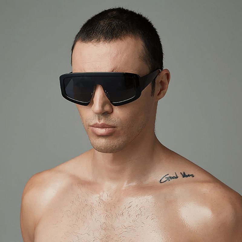 Unisex Casual Creative Dashing Full Frame Komfortabel Næsesæde Uv-beskyttelsessolbriller