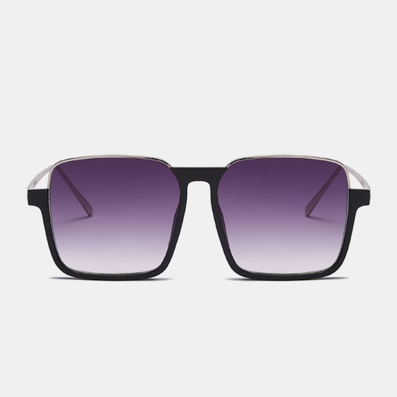 Unisex Firkantet Stel Halv Stel Anti-blue Light Anti-uv Solbriller