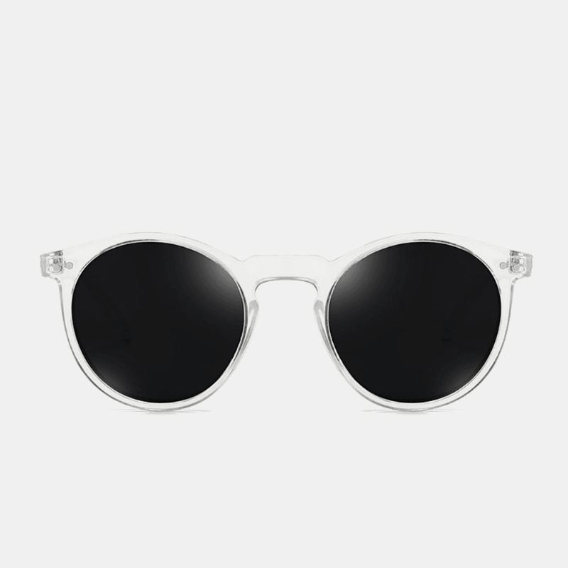 Unisex Gradient Lens Transparent Full Frame Uv-beskyttelsescoated Solbriller