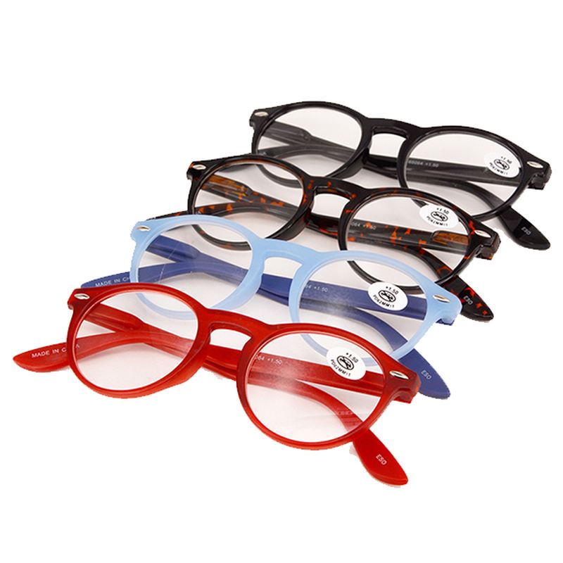 Unisex Retro Læsebriller Clear Lens Eyeglasses