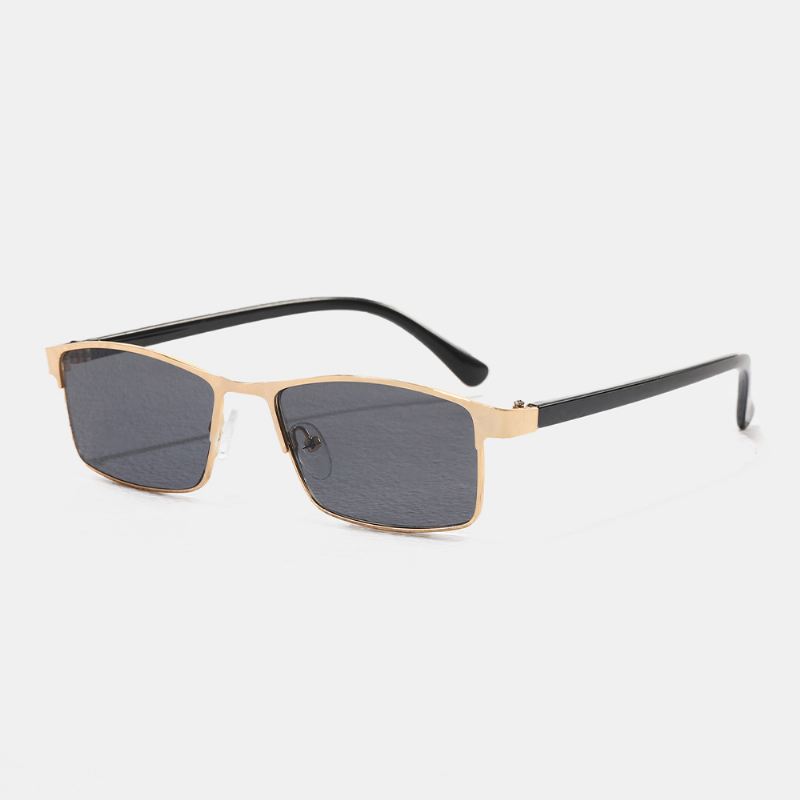 Unisex Retro Lille Stel Firkantet Stel Tonede Linsebriller Rejsekørsel Uv-beskyttelse Solbriller