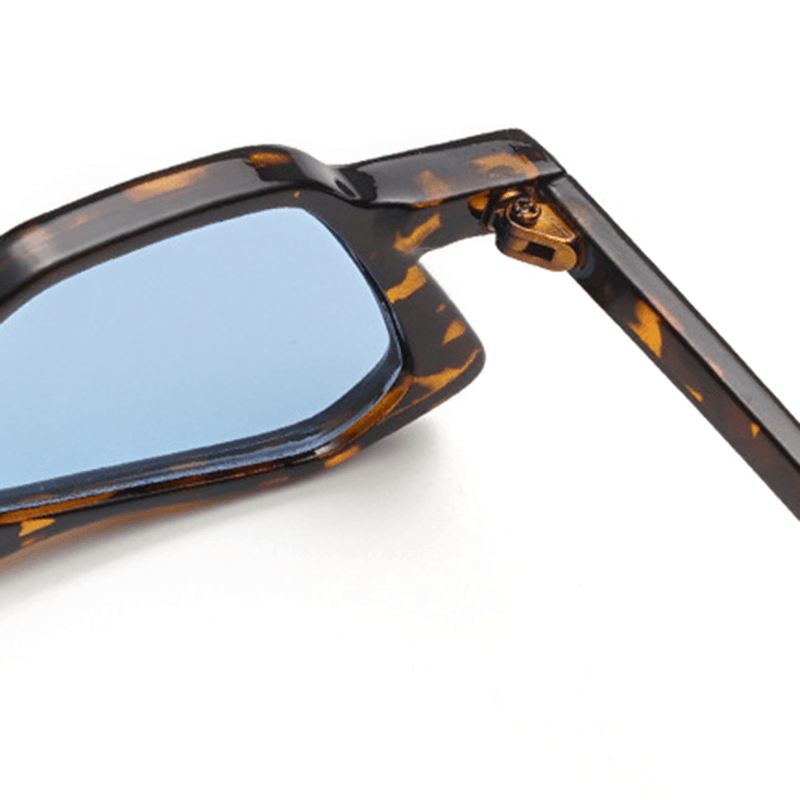 Uv400 Irregular Personality Leopard Med Tryk Solbriller