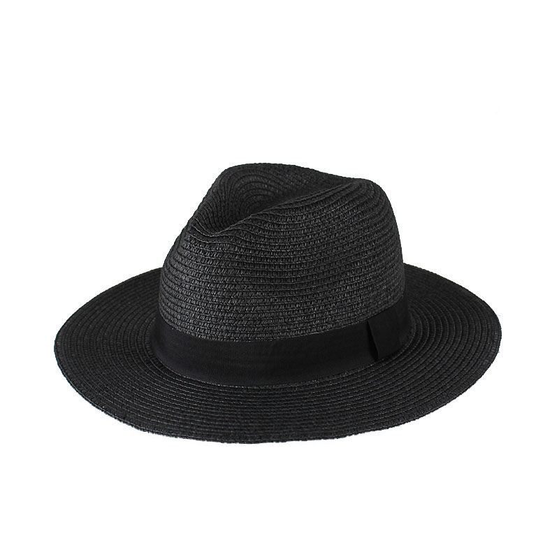 Bred Skygge Solcreme Solskærm Solhat Panama Stråhat Kvindelige Par Tophat