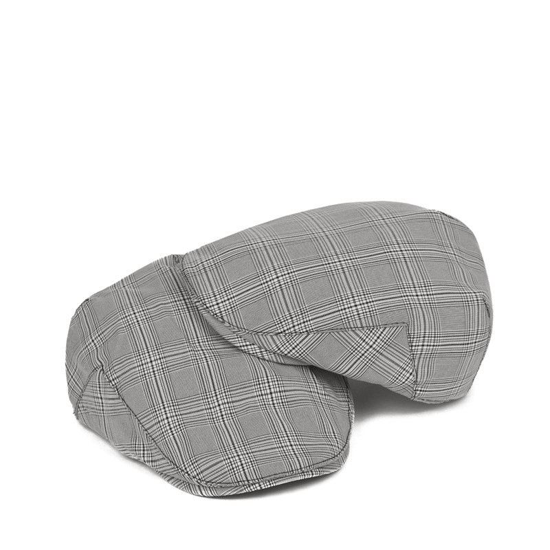 Britisk Plaid Baskerhat Mænds Forward Hat Engros Afslappet Retro Andetunge Gammel Mand Hat Dag Tynd Forår Og Sommer Tidevand