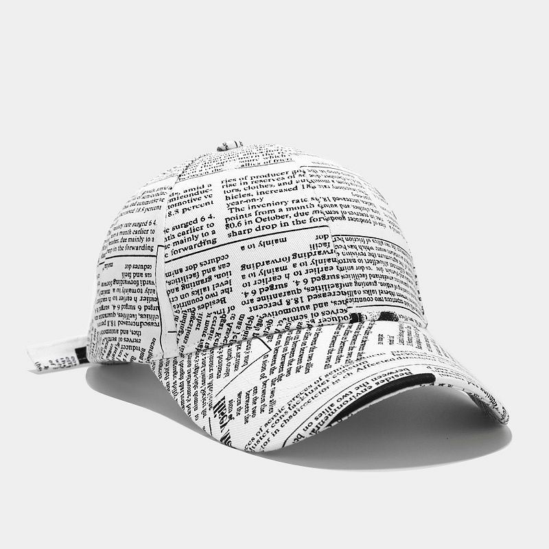 College Style Retro Avis Mønster Baseball Cap Mænd