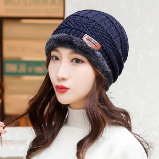 Coral Fleece Balaclava Vinterhat Beanies Unisex Hatte