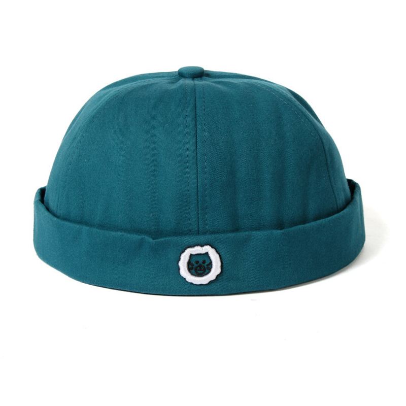 Dame Bomuld Blød Top Broderet Rogue Melon Hat
