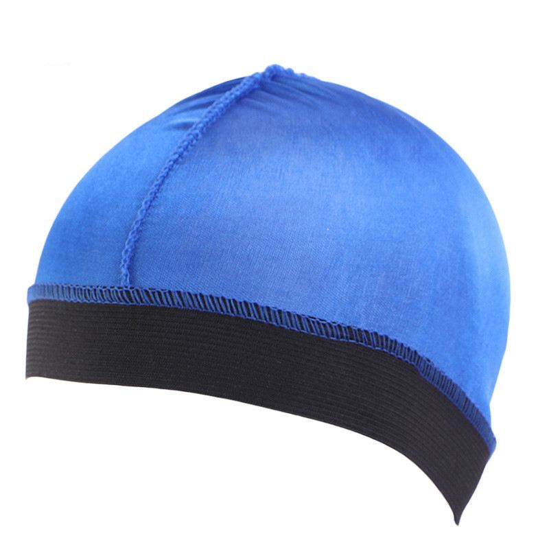 Faux Silk Night Cap Elastisk Pandebånd
