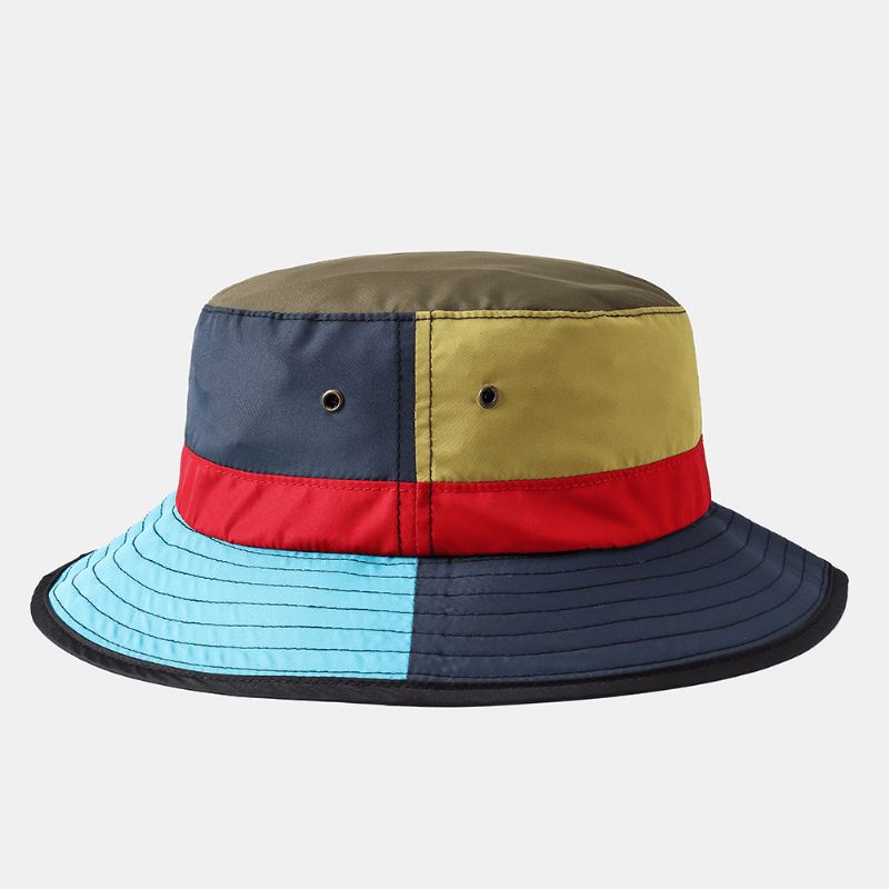 Fiskerhat Med Syninger I Flere Farver Vandtæt Åndbar Cap Bucket Hat
