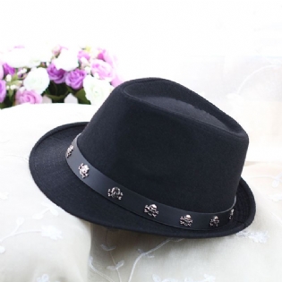 Hat Kvinder Go Shopping Britisk Retro Vinter Uldhat