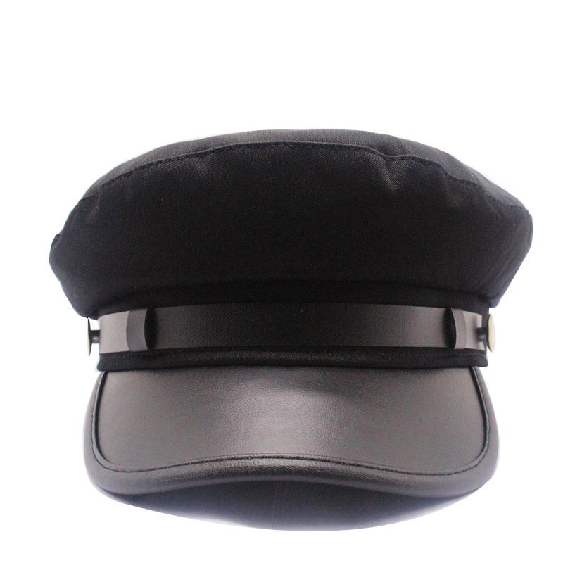 Hat Lady's Vintage British Navy Hat Med Metalspænde