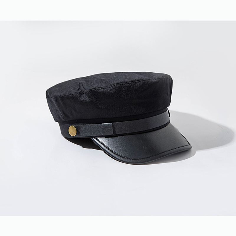 Hat Lady's Vintage British Navy Hat Med Metalspænde