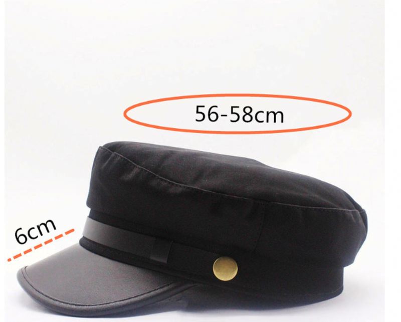 Hat Lady's Vintage British Navy Hat Med Metalspænde