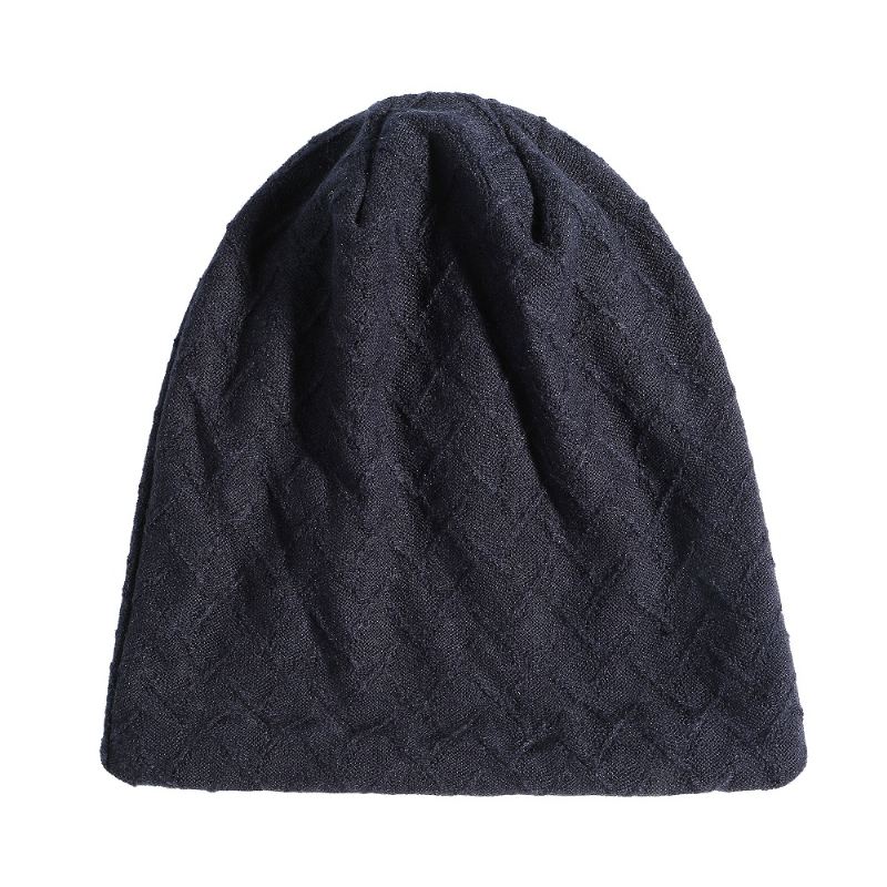 Herre Dame Vintage Bomuld Dobbelt Lag Hue Caps