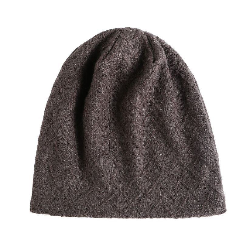 Herre Dame Vintage Bomuld Dobbelt Lag Hue Caps