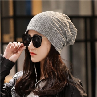 Herre Dame Vinter Slouchy Beanie Caps Brimless Bonnet
