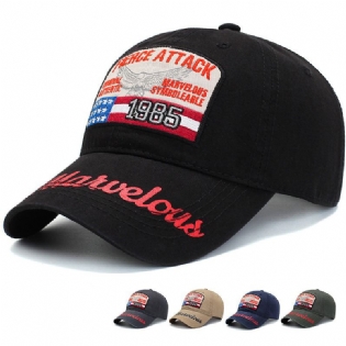 Herre Kvinders Sommer Vintage Broderet Baseballkasket