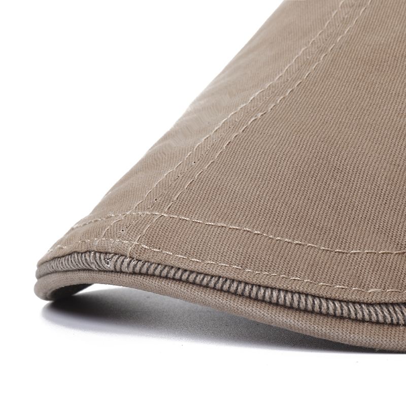 Herre Udendørs Sommer Patchwork Åndbar Baret Caps Solid Newsboy Cabbie Flat Caps Visir