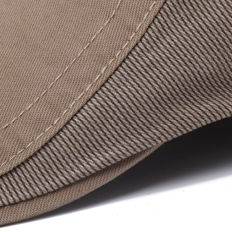 Herre Udendørs Sommer Patchwork Åndbar Baret Caps Solid Newsboy Cabbie Flat Caps Visir