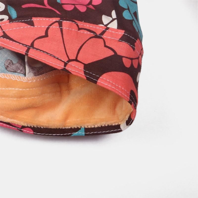 Kirurgisk Scrub Hat Cap Bouffant Med Tryk Tema Stof Medical