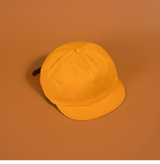 Koreansk Japansk Kort Blød Kasket Kvinde Kasket Udhæng Retro Street Hip-hop Brevbroderi Baseball Kasket Mænd Tidevand