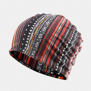 Kvinder Bomuld Multi-purpose Udskrivning Beanie Cap Hals Gaiter Face Shield Hatte Bandana
