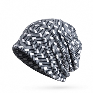 Kvinder Fritid Udendørs Polyester Multifunktionel Beanie Hat Tørklæde Sæt Skull Cap Til Kvinder