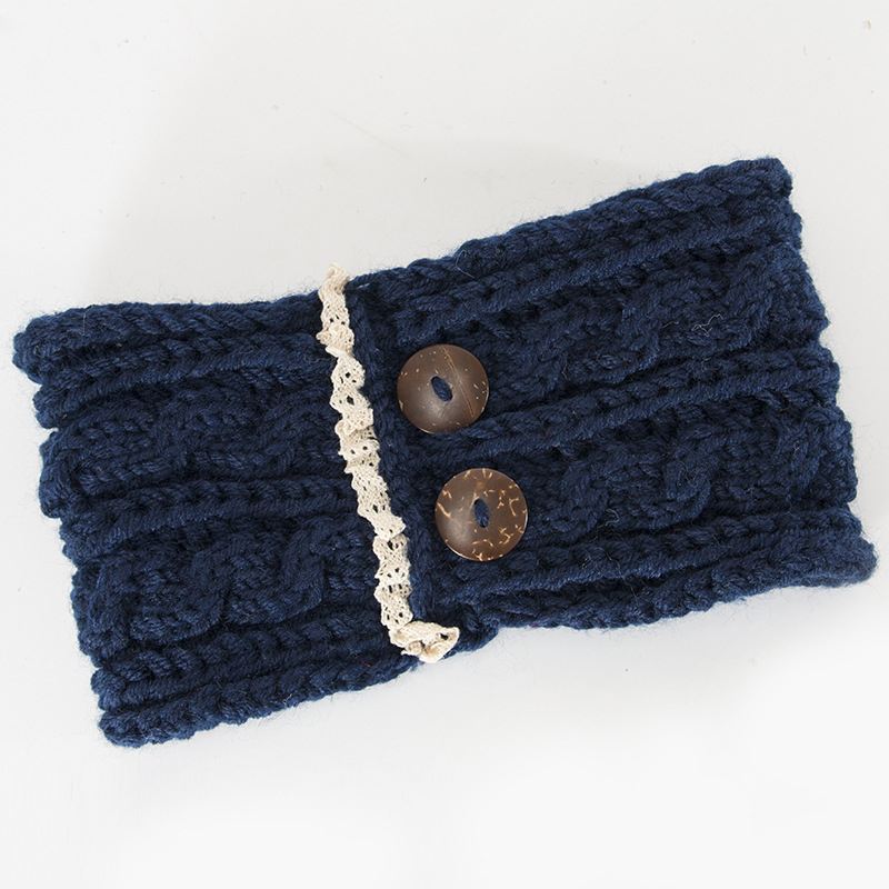 Kvinder Vinter Øreværne Hestehale Strik Beanie Caps