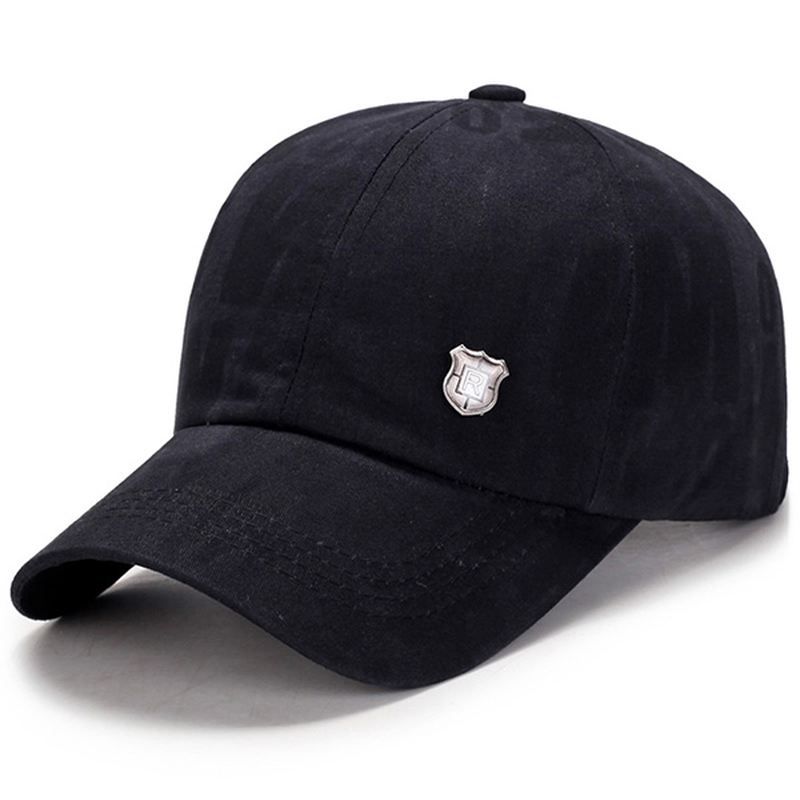 Mænd Bomuld Letter Baseball Caps Vinter Varm Udendørs Justerbare Sport Caps