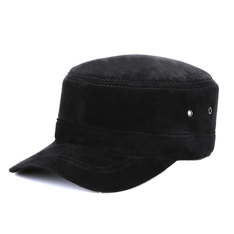 Mænd Vinter Varm Militær Flat Top Cap Casual Udendørs Solskærm Baseball Hat