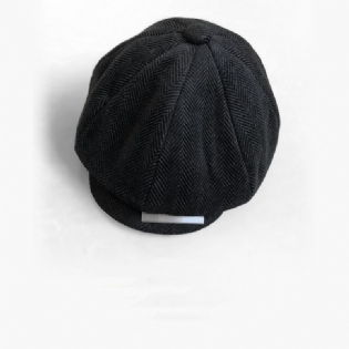 Octagonal Cap Original Basker Mandlige Maler Mode Newsboy